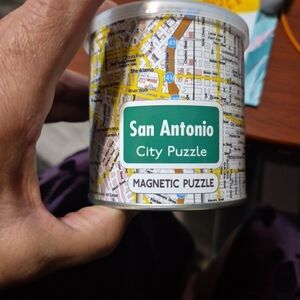 San Antonio City Puzzle - Magnetic Puzzle
